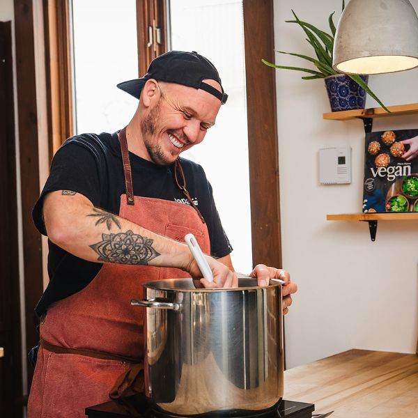 chef vege vegan papa cuisine