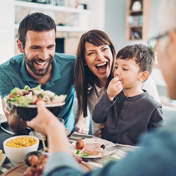 repas portion famille papa cuisine